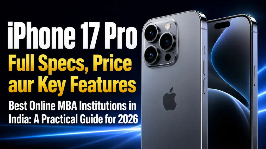 Best Online MBA Institutions in India